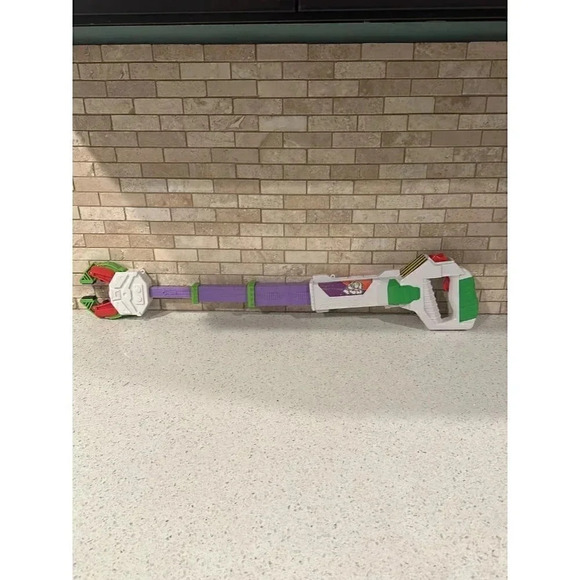 BUZZ LIGHYEAR SPACE RANGER SPIN Disney Grabber Toy Disney world Electric fb - Picture 3 of 4